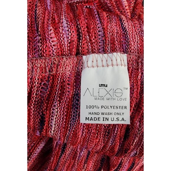 Alexis NWT Pink Tunic Belted Sunset Denise Poncho Top Sash Bow Tie XS / Small - Picture 8 of 8